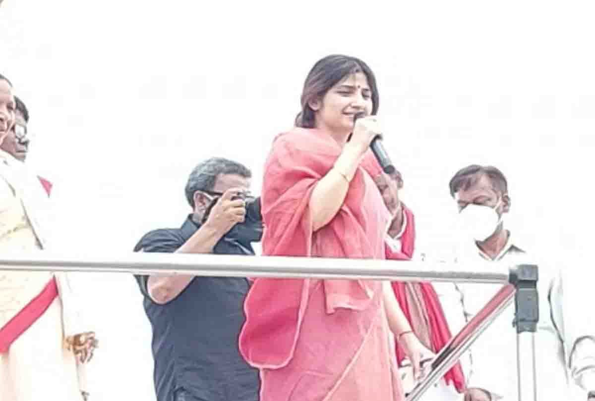 Dimple Yadav said SP will fight assembly elections on the basis of development