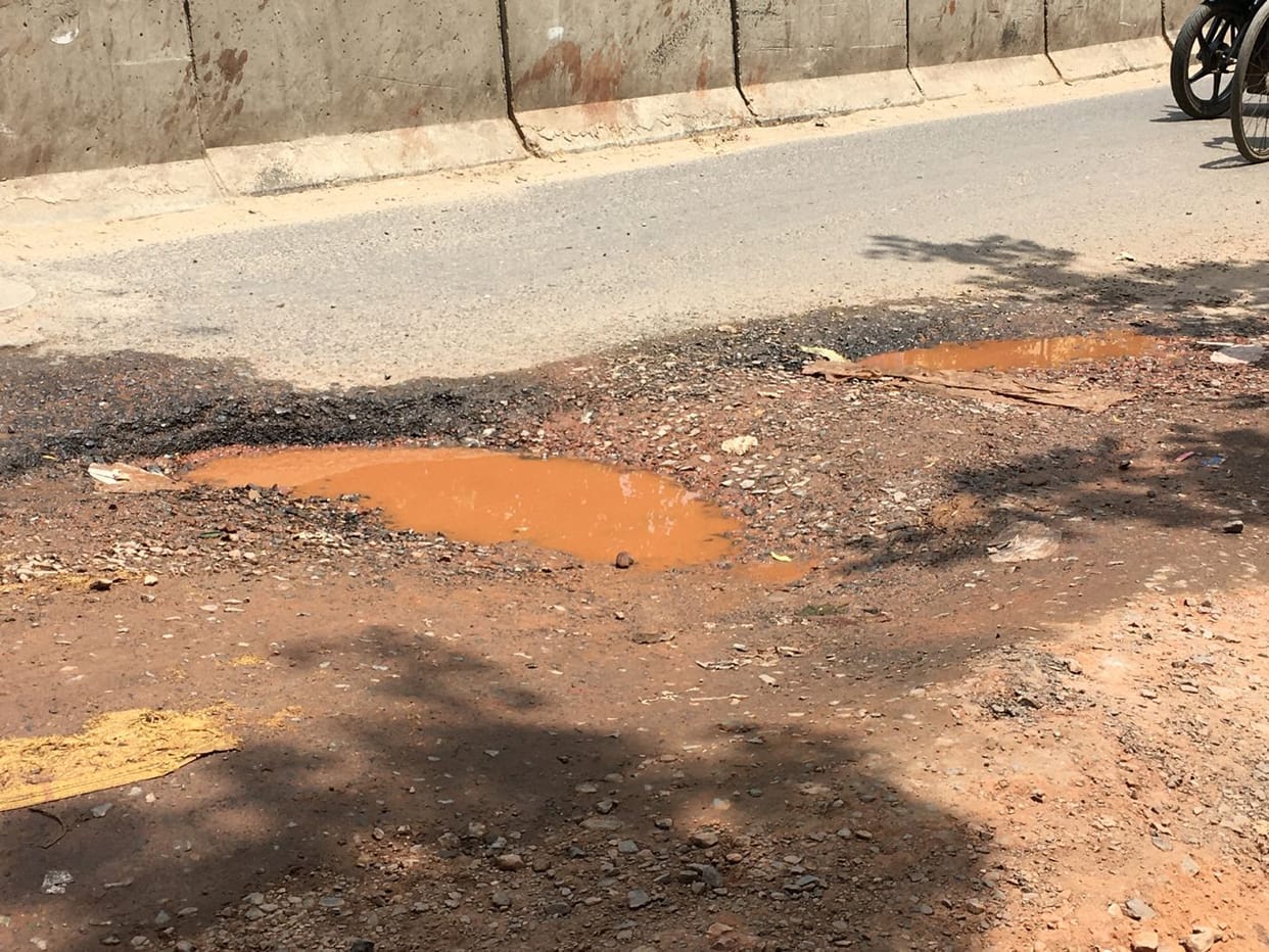 sewer line