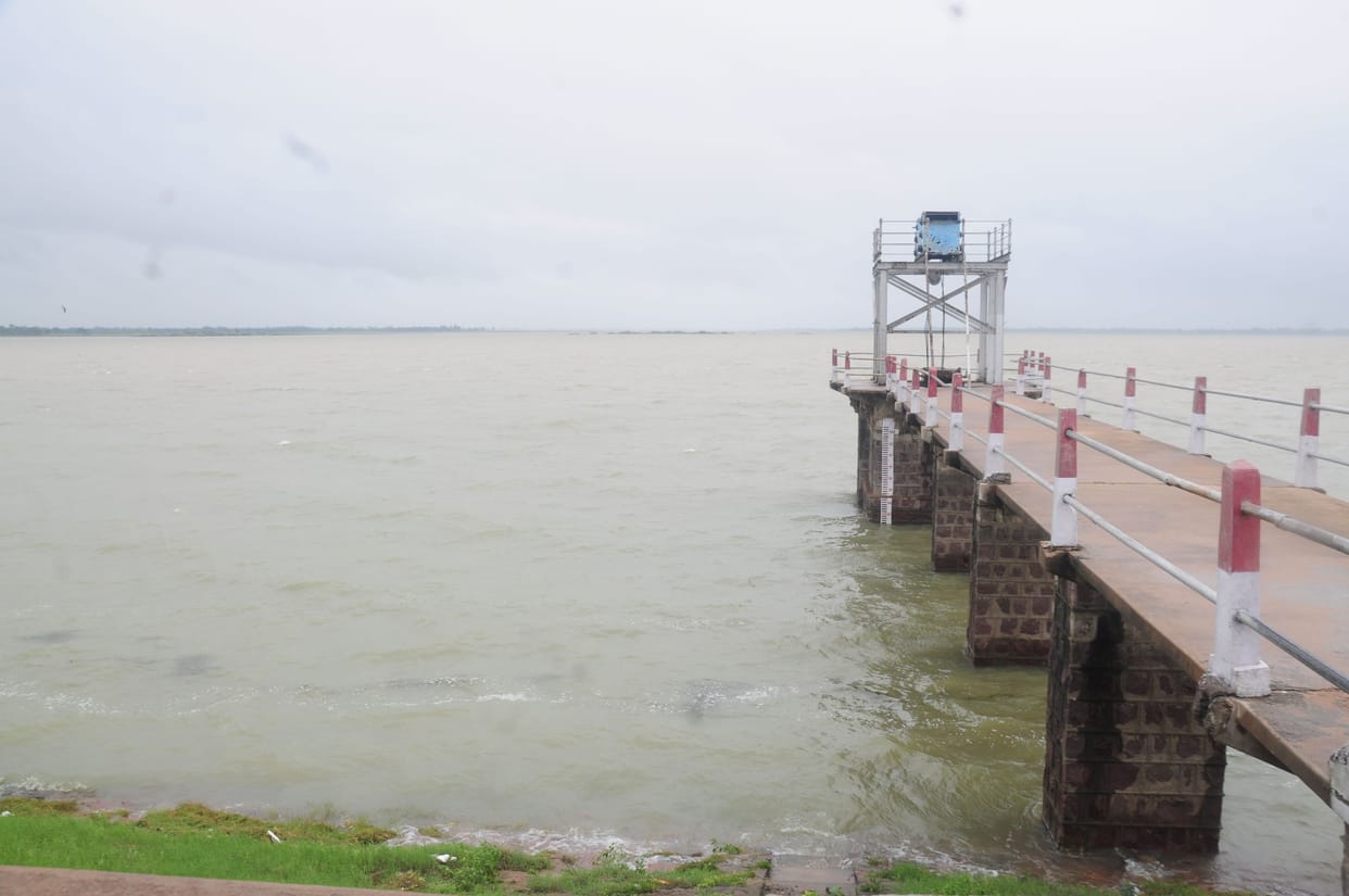 water lavel increase in jamni and raj ghat dam