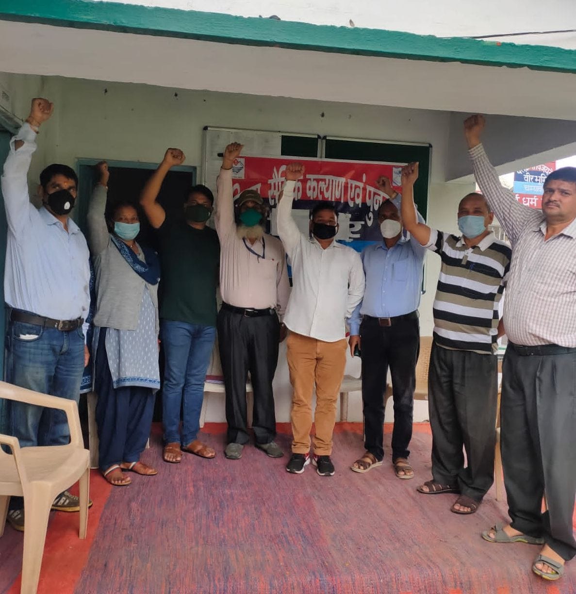 Sainik Welfare Board employees boycotted work for the third day also