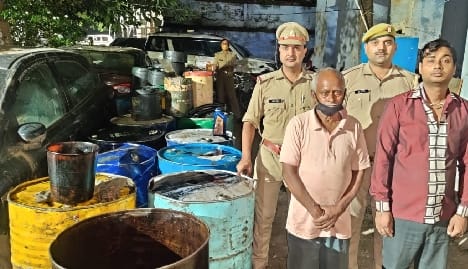 Another factory caught making fake engine oil