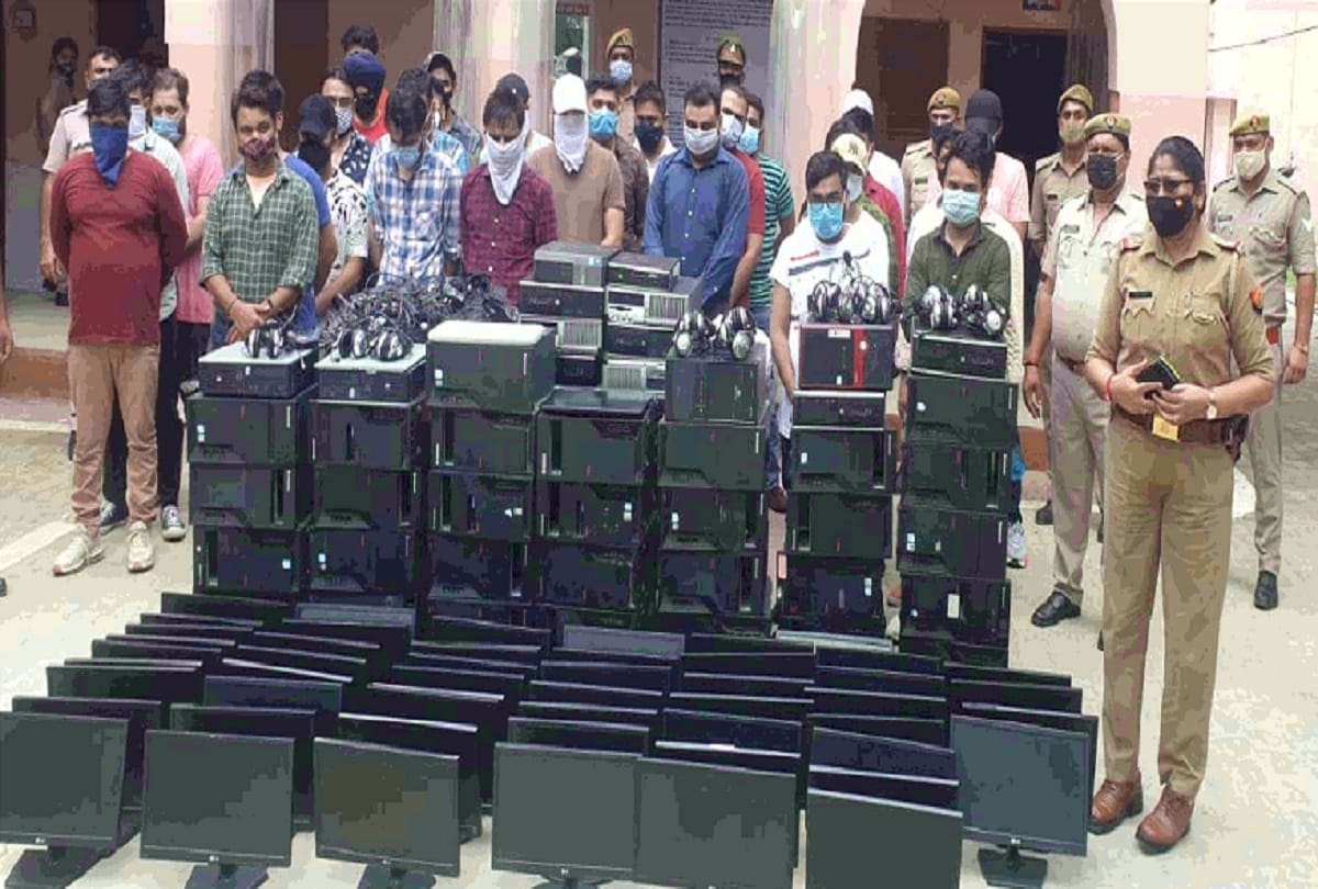 Fake call center busted in Greater Noida Used to cheat foreigners on the pretext of removing viruses and bugs from the computer