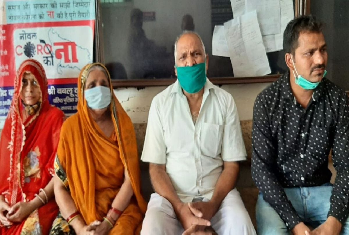 sales officer missing case agra police found cctv footage fridge and woman with loading tempo
