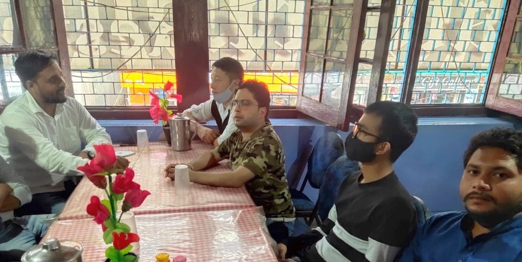 Meeting of Congress sewadal in Ranikhet