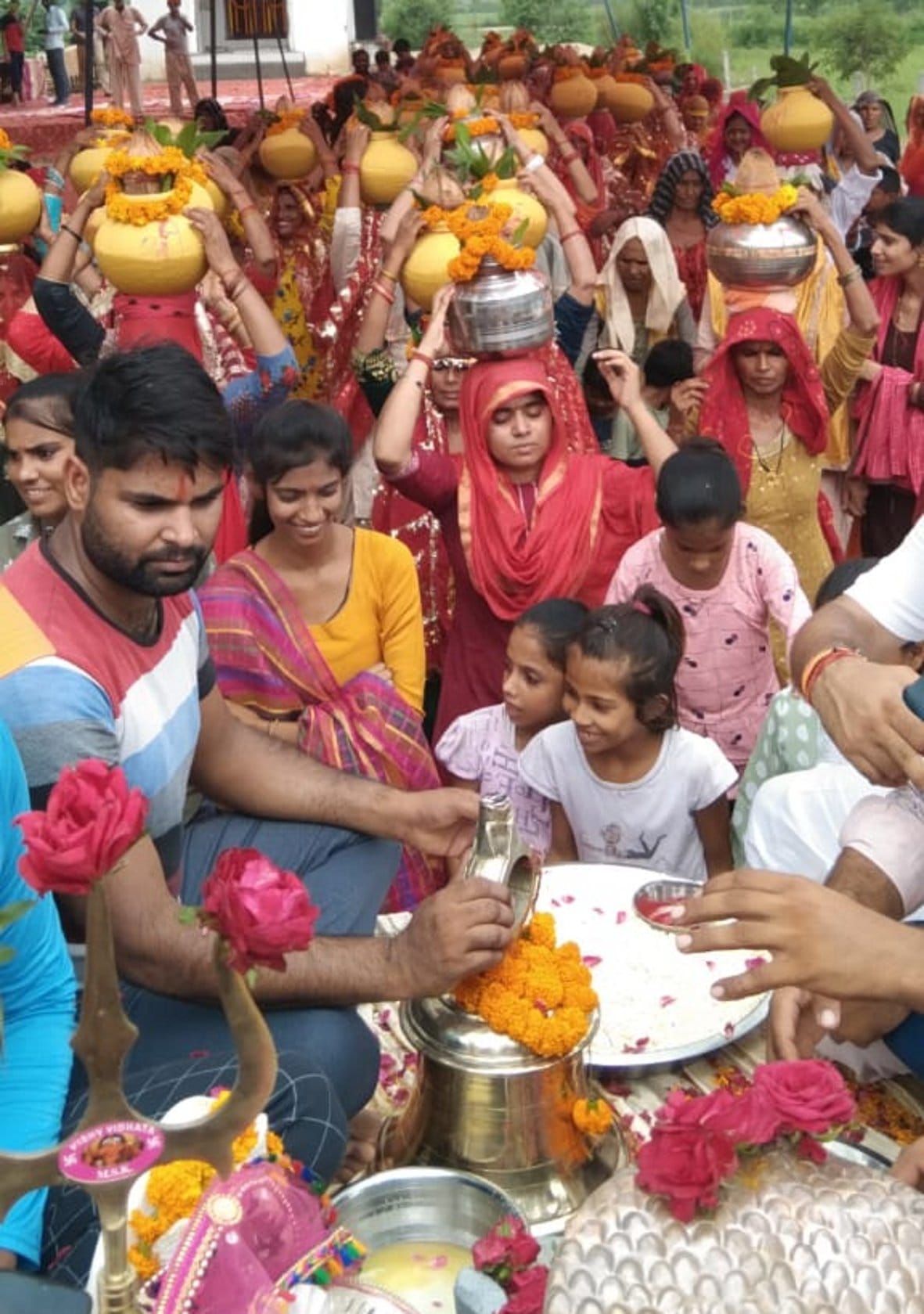 Idol installed with grand procession