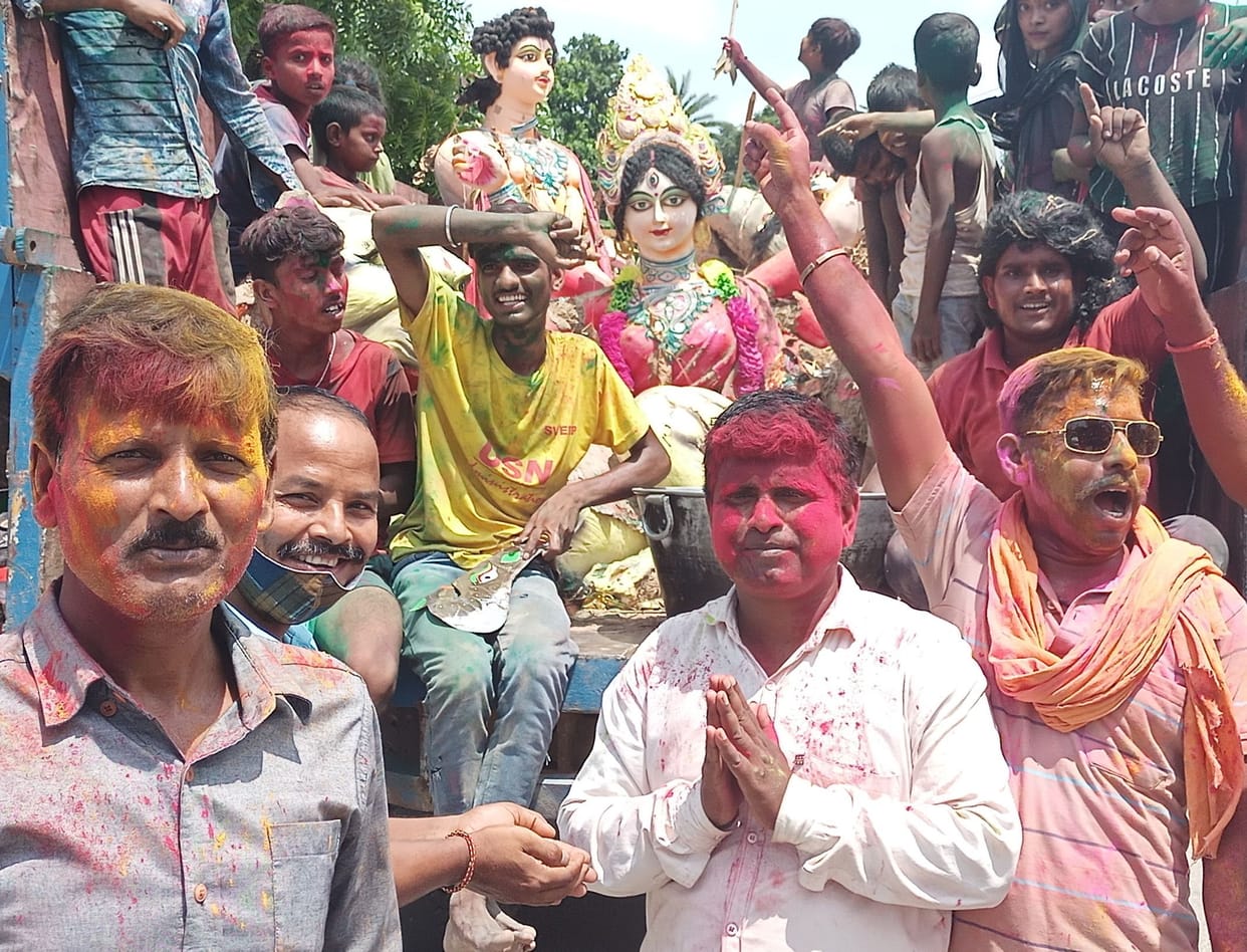 Durga Pooja Preprations