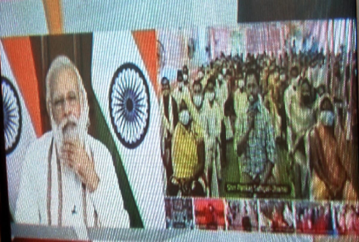 PM Narendra Modi asked Pankaj, how is the arrangement of water,