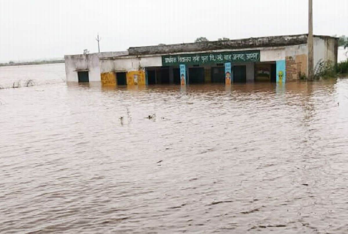 chambal river crosses warning level bah sdm demand NDRF for relief work