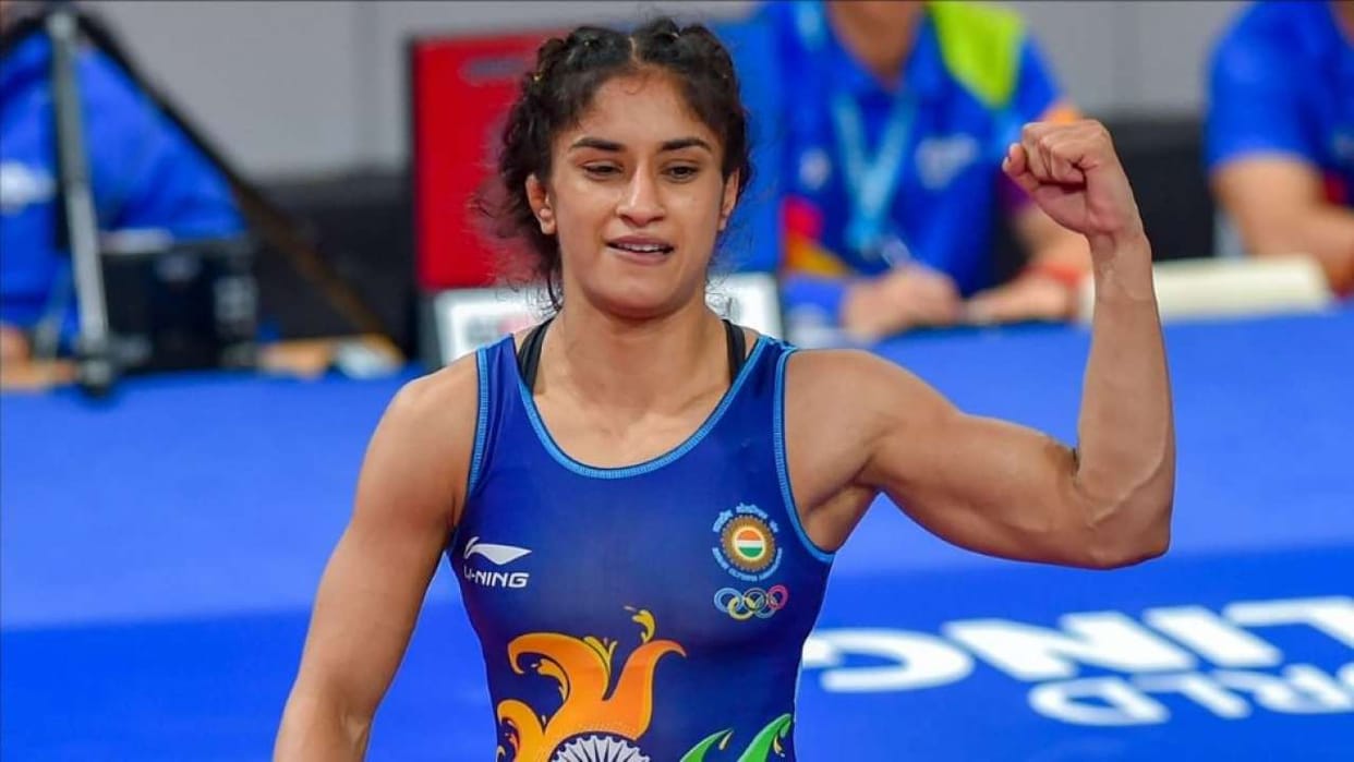 Tokyo Olympics 2020 Vinesh Phogat Defeated Sofia Mattsson in wrestling 53kg draw