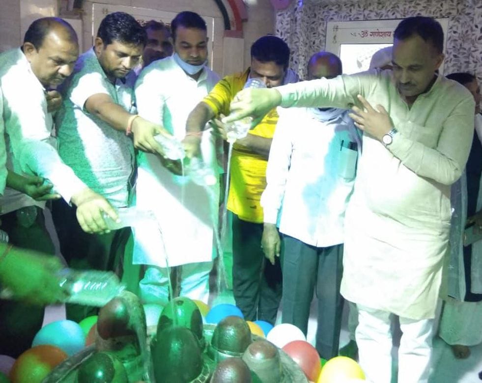 10 thousand liters of Gangajal ordered from Haridwar in tankers, distributed to devotees