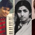 ए॰ आर॰ रहमान, लता मंगेशकर, बप्पी लहरी