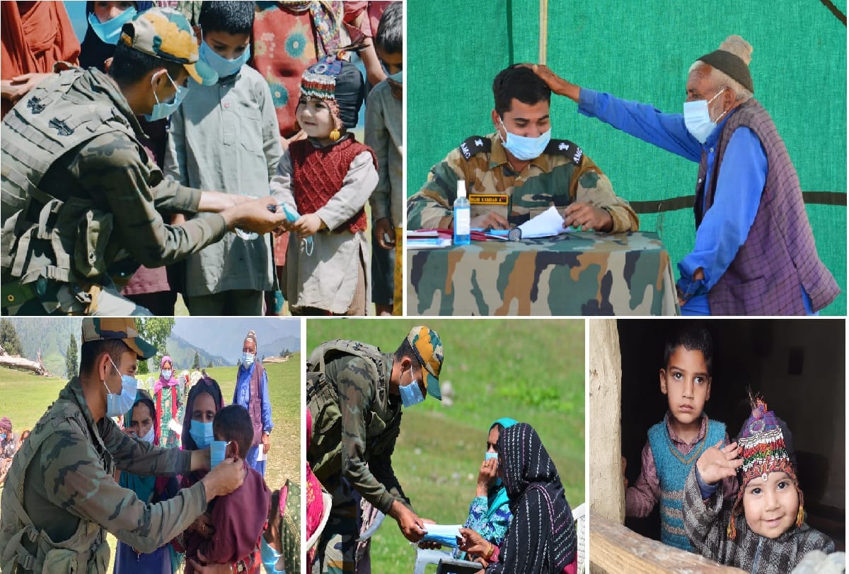 Army organises medical camp in boniyar kashmir for LOC residents