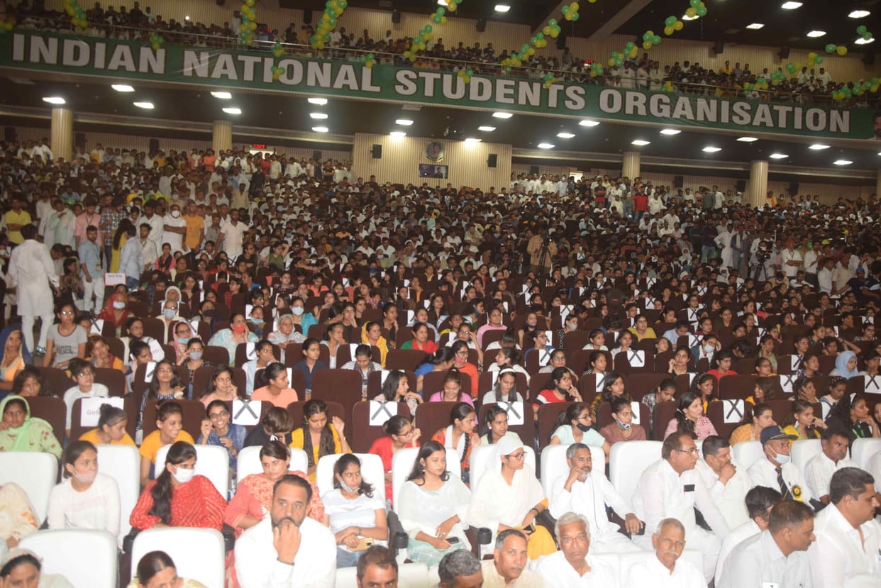 INSO's foundation day celebrated under tight security, Pradeep Deshwal became the national president