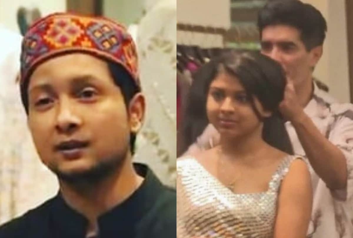 indin idol 12 arunita kanjilal to pawandeep rajan wear manish malhotra collection in semi finale