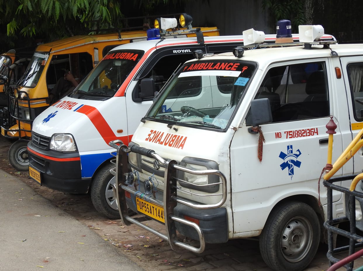 ambulance problem in siddharthnagar