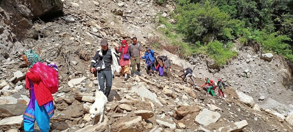 Road Closed in Indo-China Border
