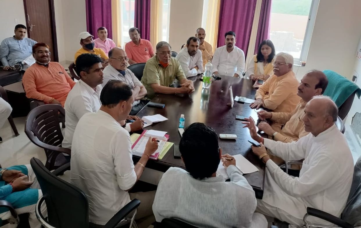 From Gurugram to Mahendragarh, BJP will show strength on the pretext of the visit of the Union Minister