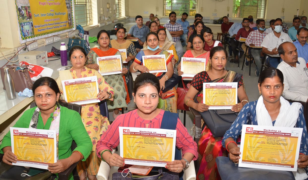 Science teachers honored, five-day workshop concludes