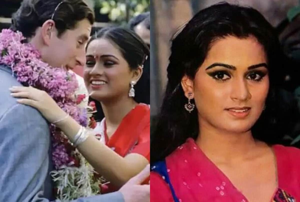 Padmini kolhapure greeted prince charles with garland and kiss when he visited on film set in 1980 became a huge fuss