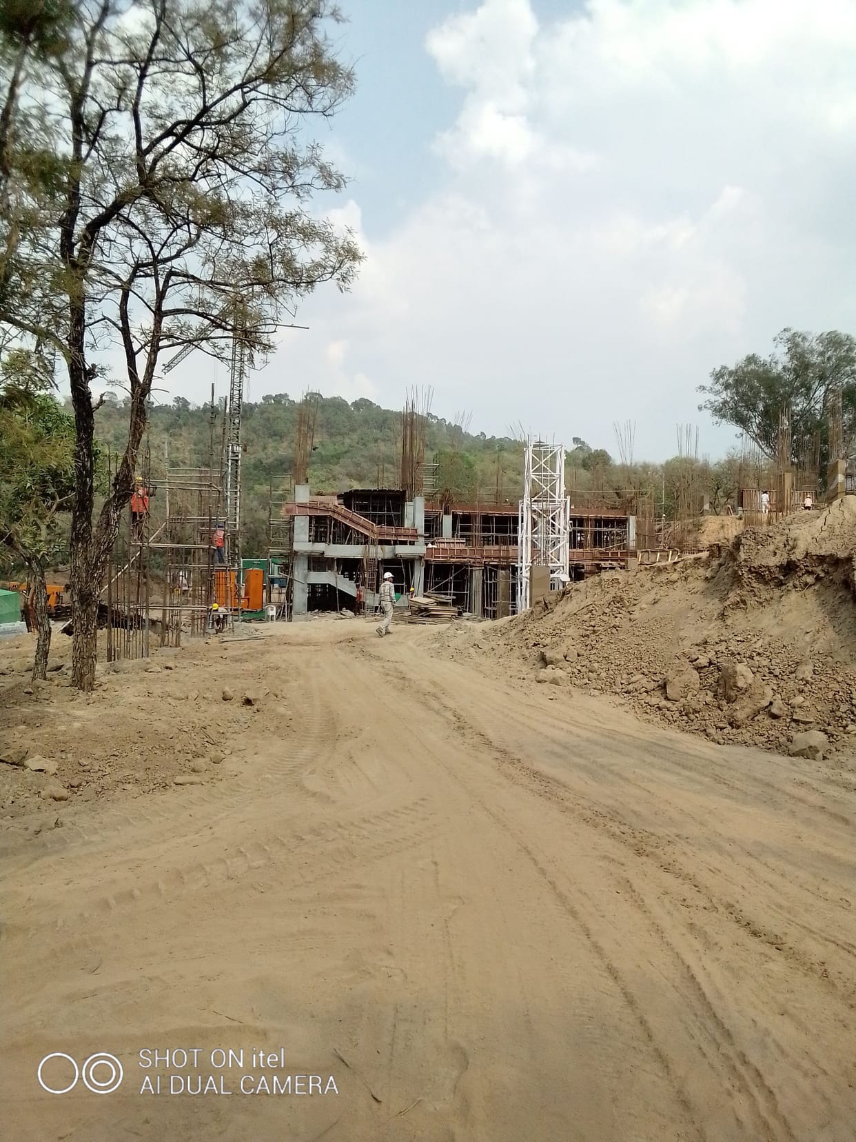Water supply of the area affected due to construction work of medical college