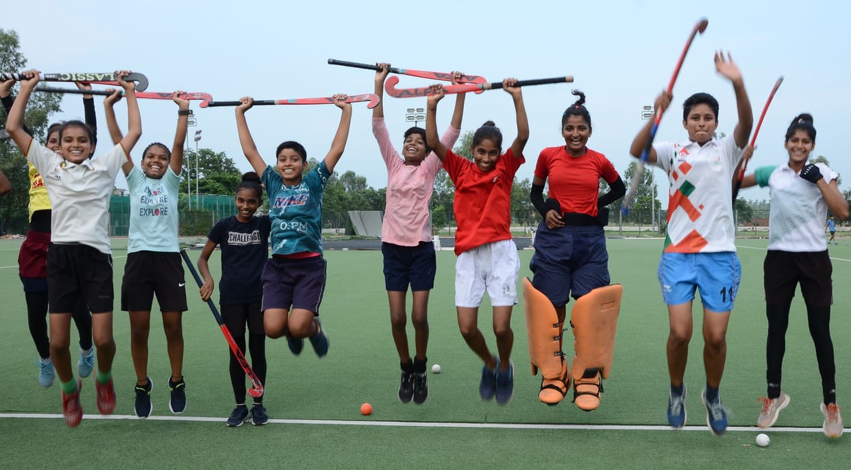 Hockey team widened its chest by winning medals, budding players said - we will also illuminate the name of the country