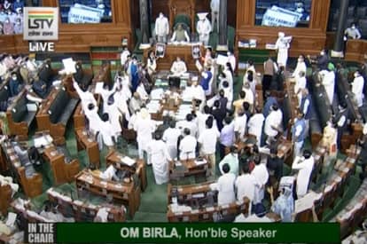 Monsoon session: uproar in both houses, adjourned till Monday