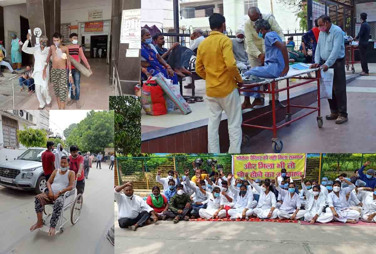 Issue of Remdesivir in the name of dead patients: Outsourcing nursing staff strike, patient upset