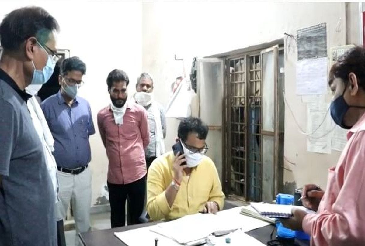 energy minister shrikant sharma inspected the power substation in Mathura