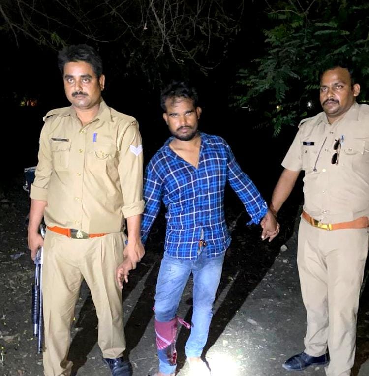 Sitapur: The accused who shot the restaurant operator arrested in a police encounter