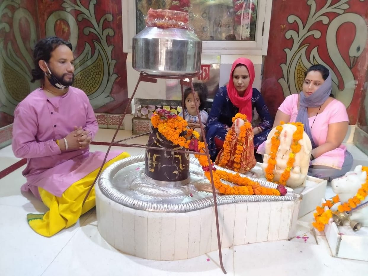 There will be an influx of reverence and devotion in the temples today, the competition to bathe the innocent with Gangajal