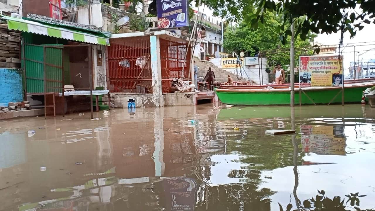 Ganga near danger point: Water level below warning point in Varanasi, NDRF alert