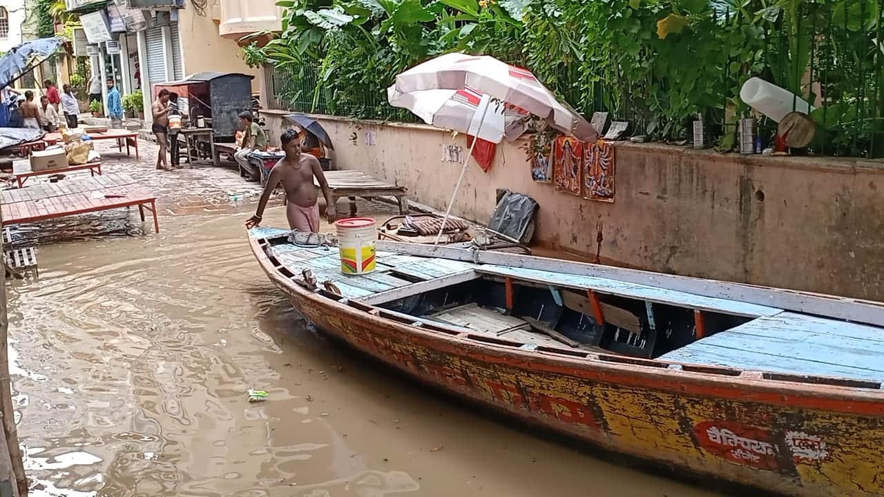 Ganga near danger point: Water level below warning point in Varanasi, NDRF alert