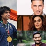 नीरज चोपड़ा, अक्षय कुमार, तापसी, अजय देवगन
