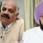 पंजाब के राज्यपाल वीपी सिंह बदनौर और सीएम कैप्टन अमरिंदर सिंह।