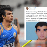 Neeraj Chopra wins gold
