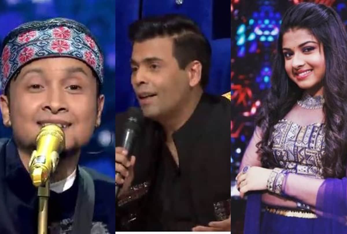 Indian idol 12 karan johar impressed with pawandeep rajan said will you please come to dharma productions