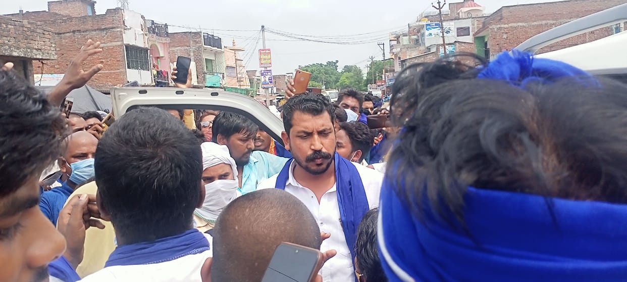 handrashekhar reached khalilabad