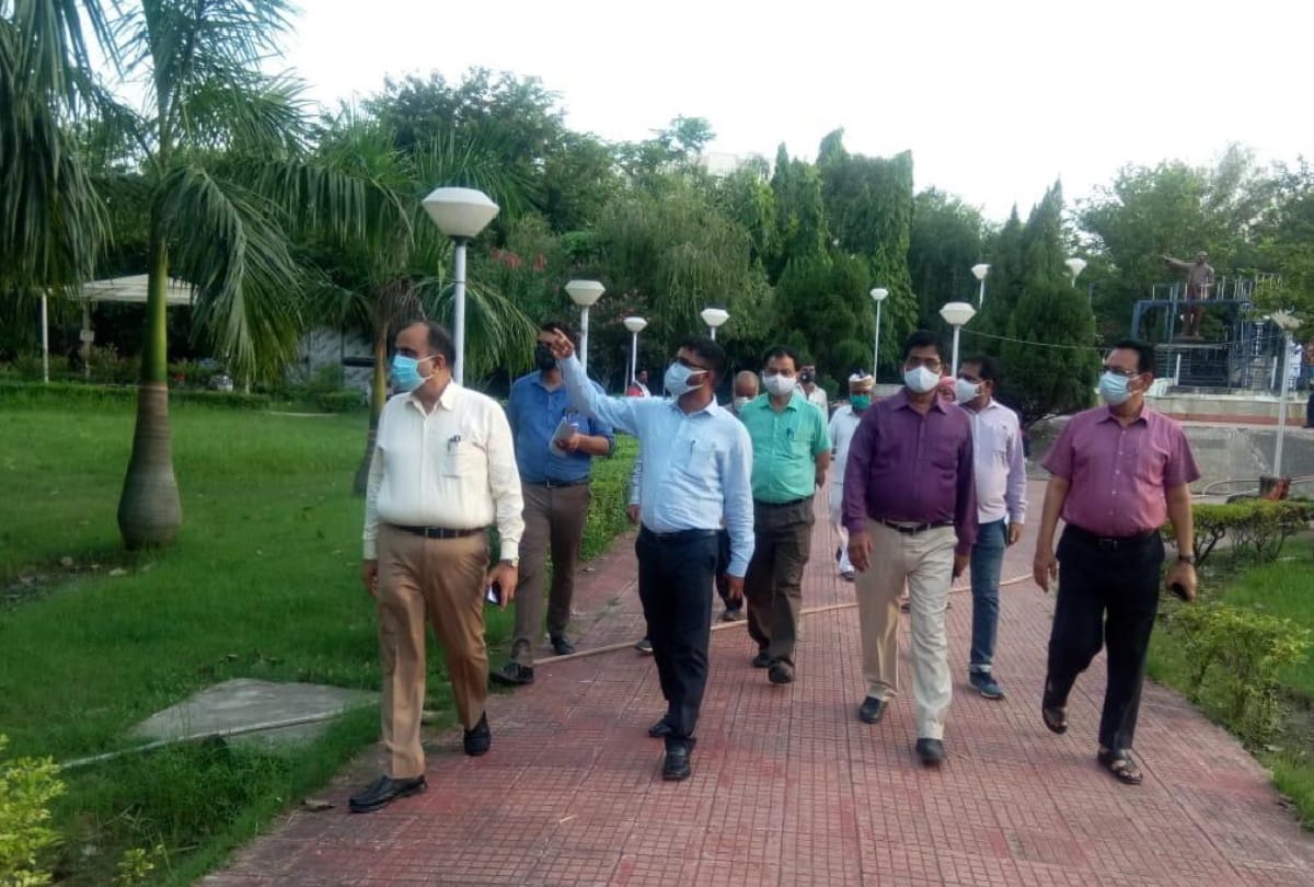 Ambedkar Park will change Surat 200 ornamental lights will be installed on Gorakhnath temple road