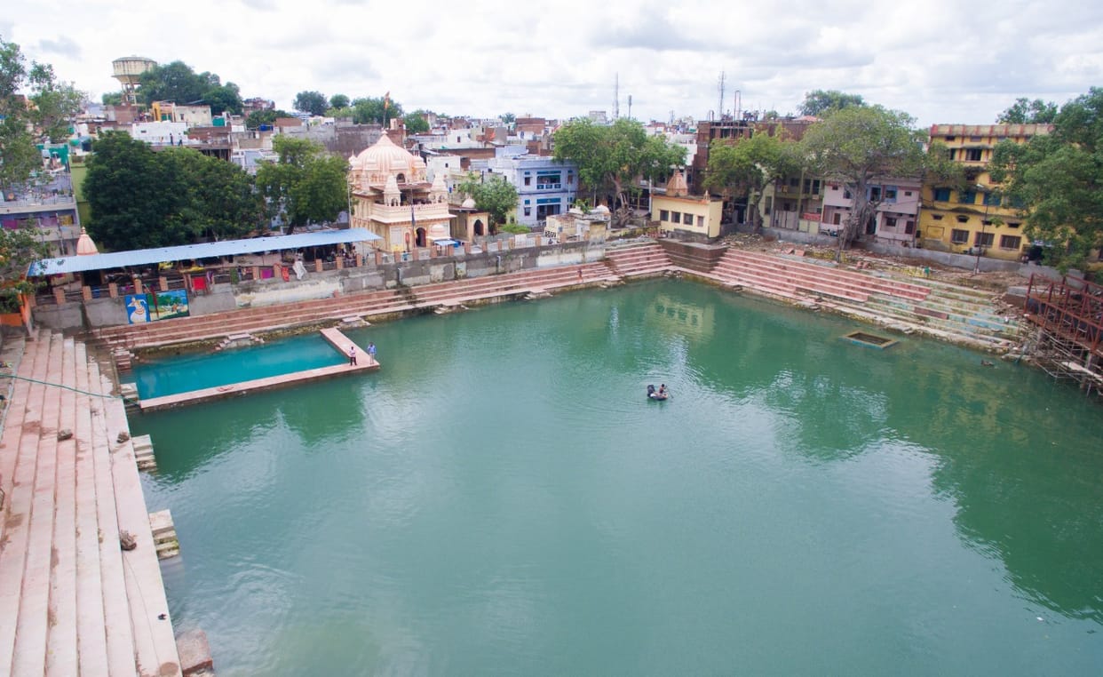 Dharamshala with clear water seen after three decades