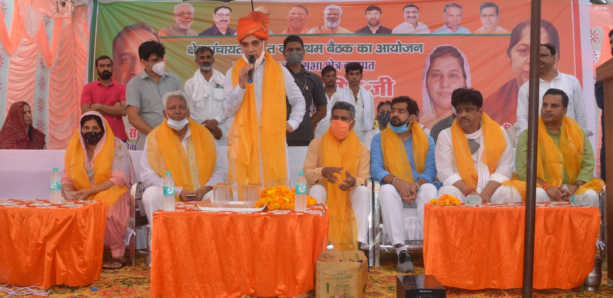 It is the responsibility of the head to make all round development of the village - MP