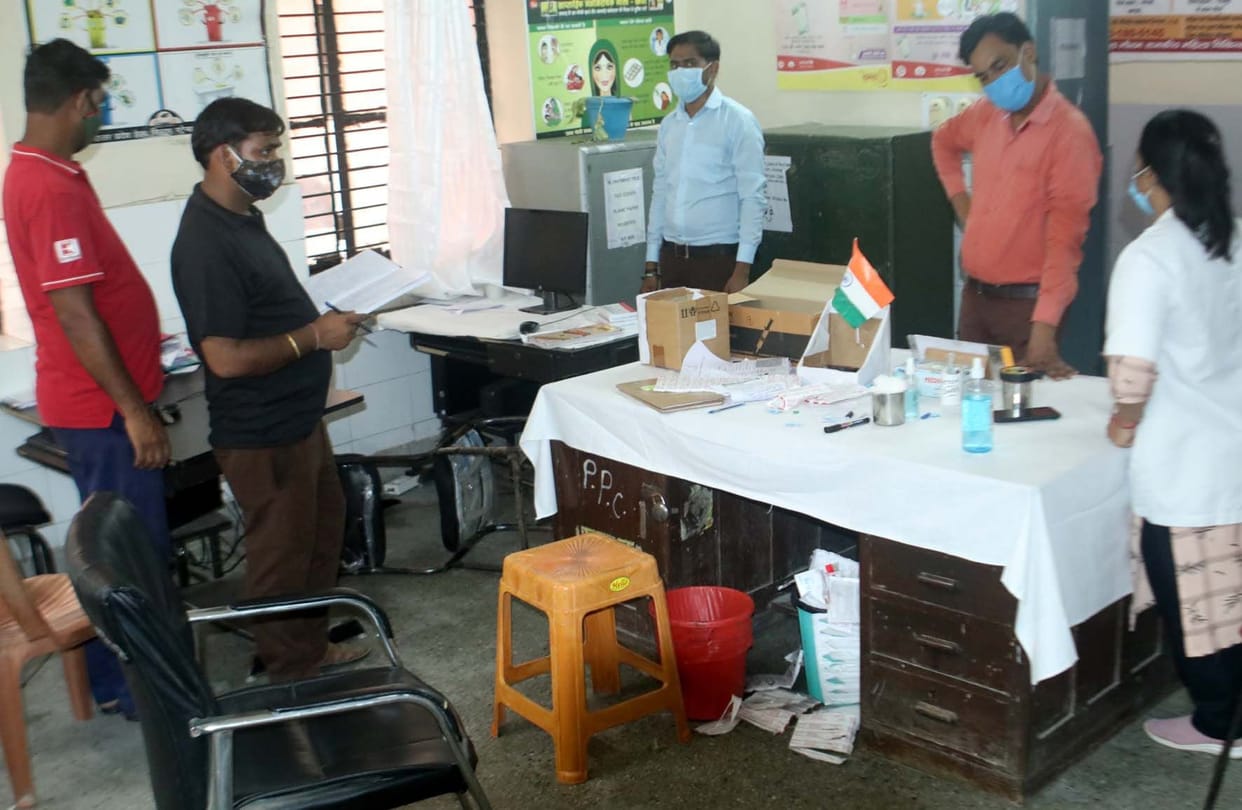 BJP MLA's son's ruckus at Women's Hospital's Vaccine Center