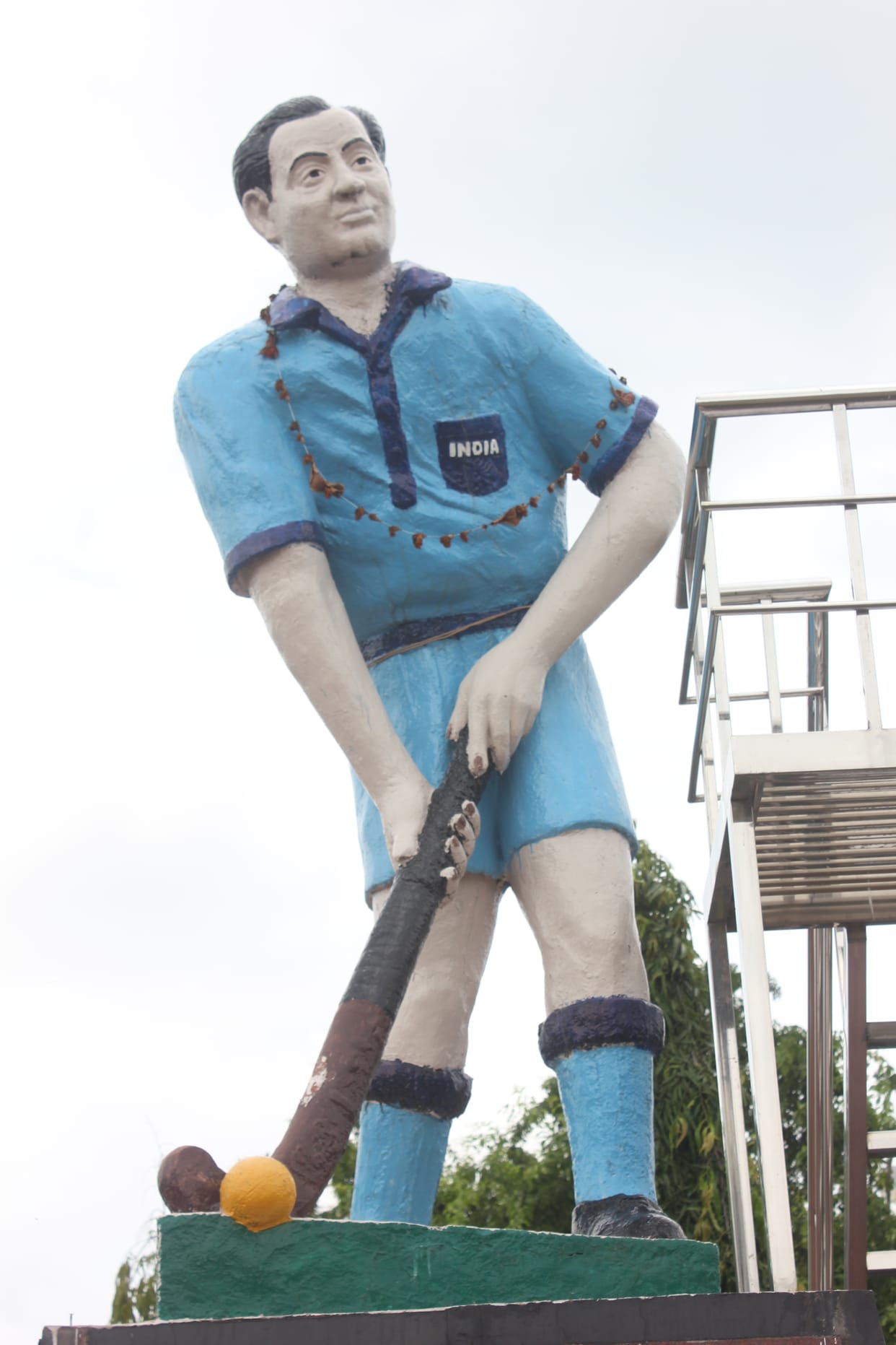 Major Dhyanchand raised the head of slave Indians with pride