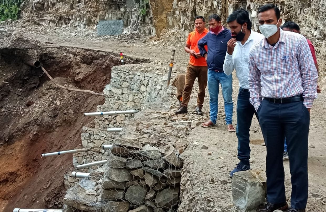 Nanghat drinking water scheme pipeline damaged again