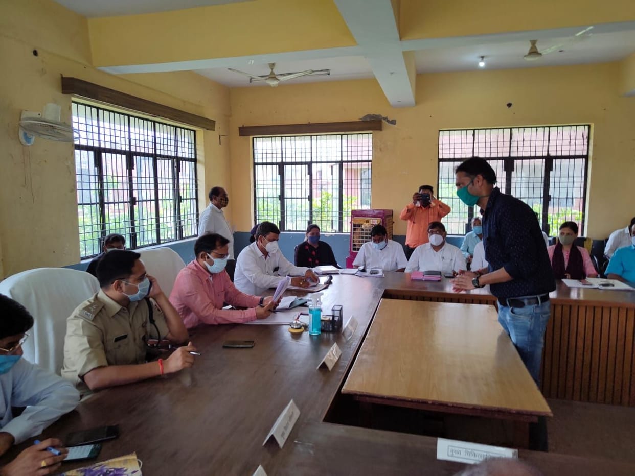 DM-SP hearing in Samadhan diwas