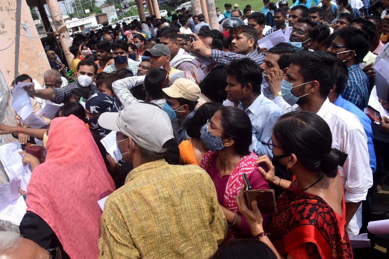 3049 candidates were absent in TGT exam