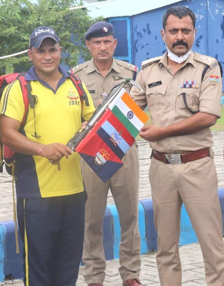 Rajendra Nath leaves for Mount Elbrus