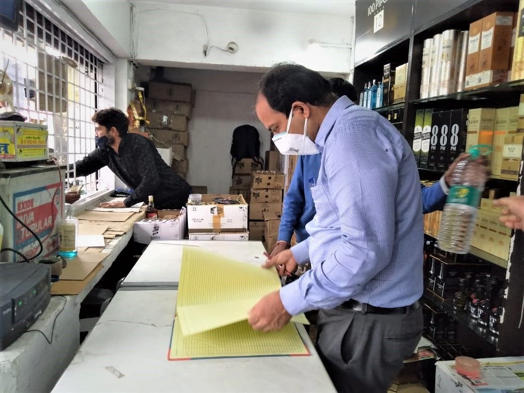 Irregularities found in liquor shop, action will be taken
