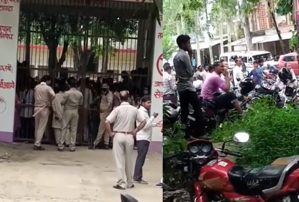 Two arrested in paper leak in ambedkarnagar.