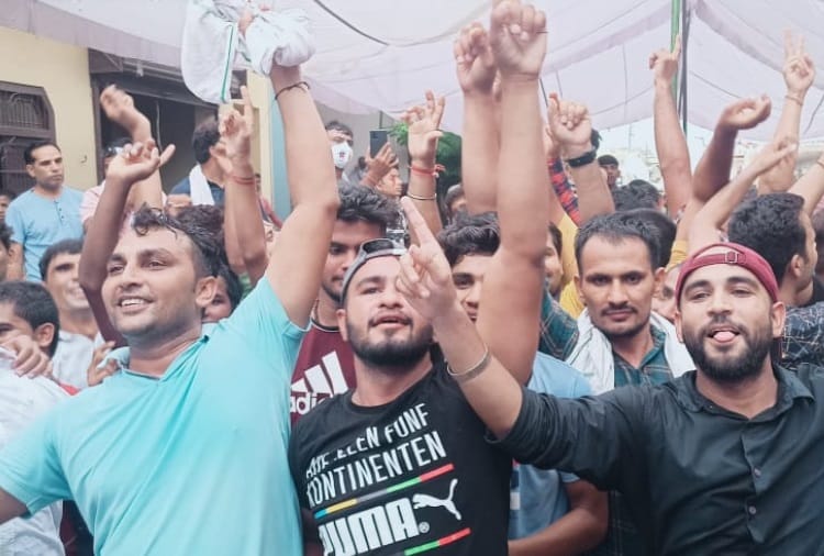 People of Haryana celebrates Neeraj Chopra Win in Tokyo Olympic