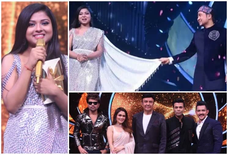 Indian Idol 12 Fans appreciate Pawandeep Rajan for not putting his hand around Arunita Kanjilal waist while dancing